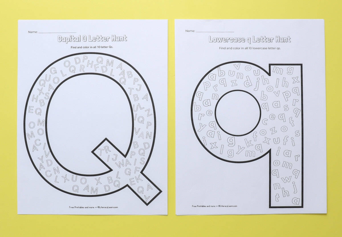 11 Letter Q Worksheets Free Printables Literacy Learn 11 Letter Q Worksheets Free Printables Literacy Learn