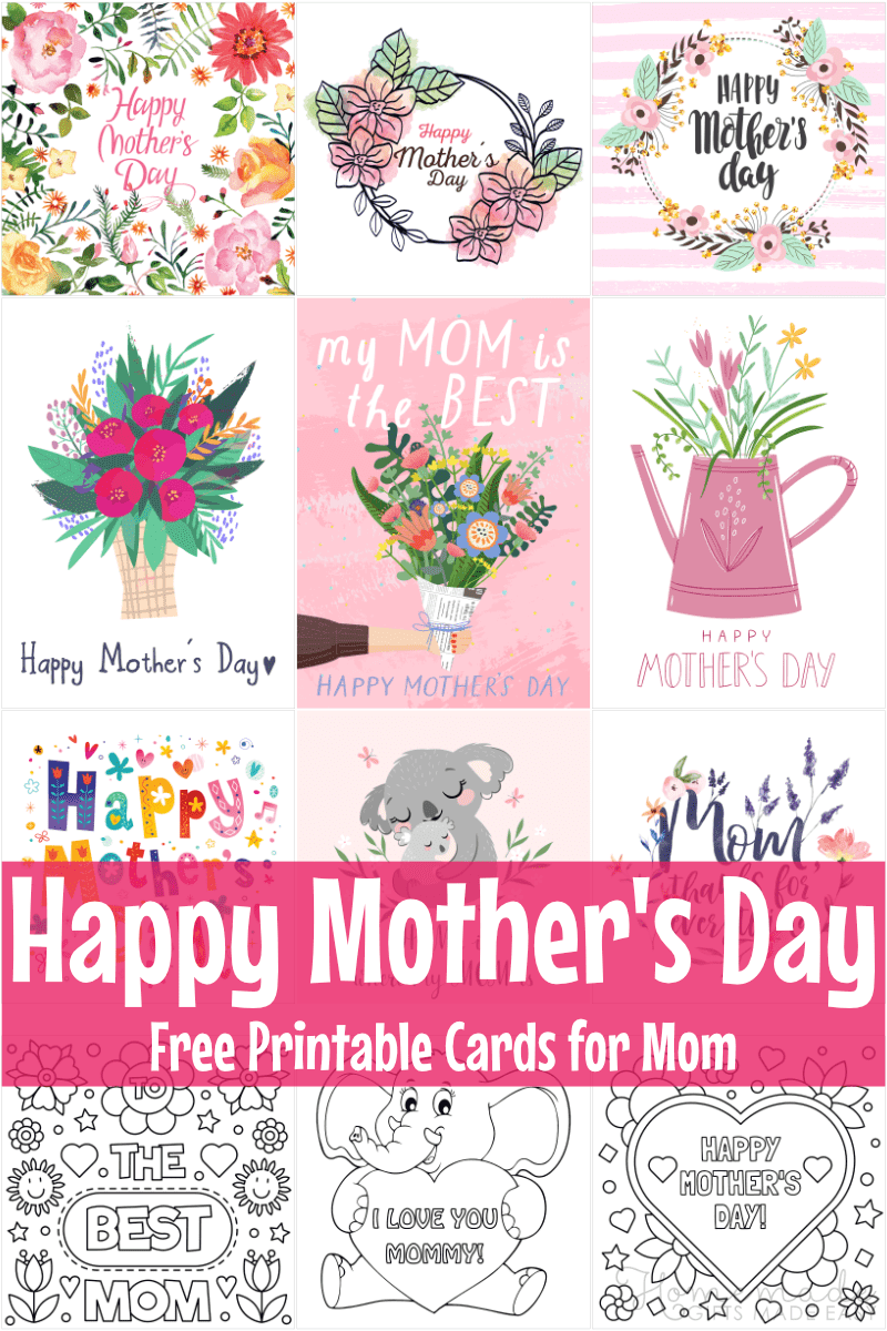 132 Free Printable Mother S Day Cards For Your Mom 132 Free Printable Mother S Day Cards For Your Mom
