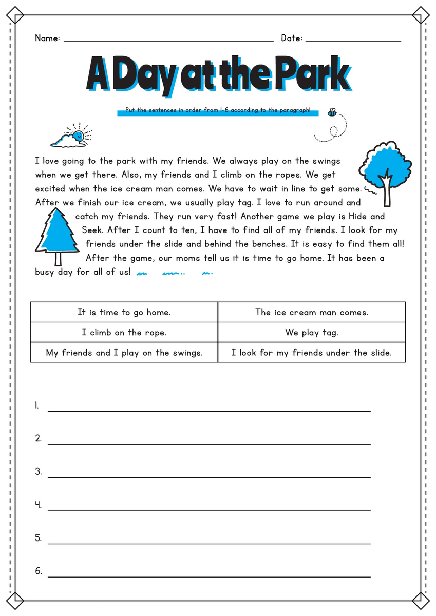 14 Story Sequencing Worksheets 3rd Grade Free PDF At Worksheeto
