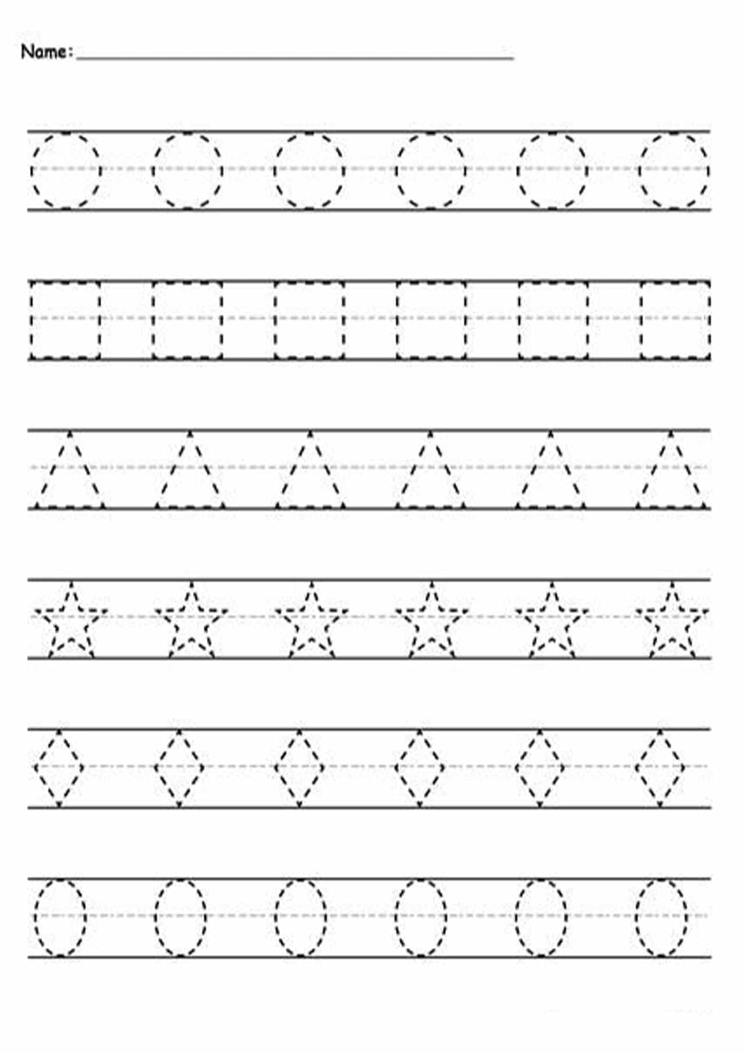 15 FREE Tracing Shapes Worksheets For Preschool Kids My Happy Homeschooling 15 FREE Tracing Shapes Worksheets For Preschool Kids My Happy Homeschooling