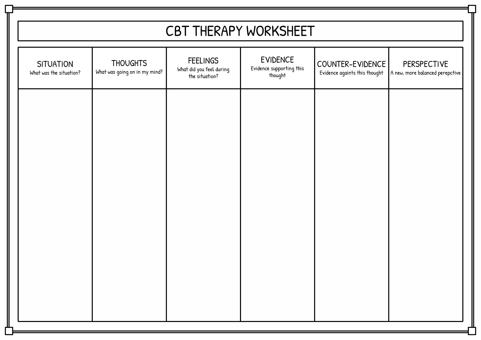 17 CBT Coping Skills Worksheets Free PDF At Worksheeto 17 CBT Coping Skills Worksheets Free PDF At Worksheeto