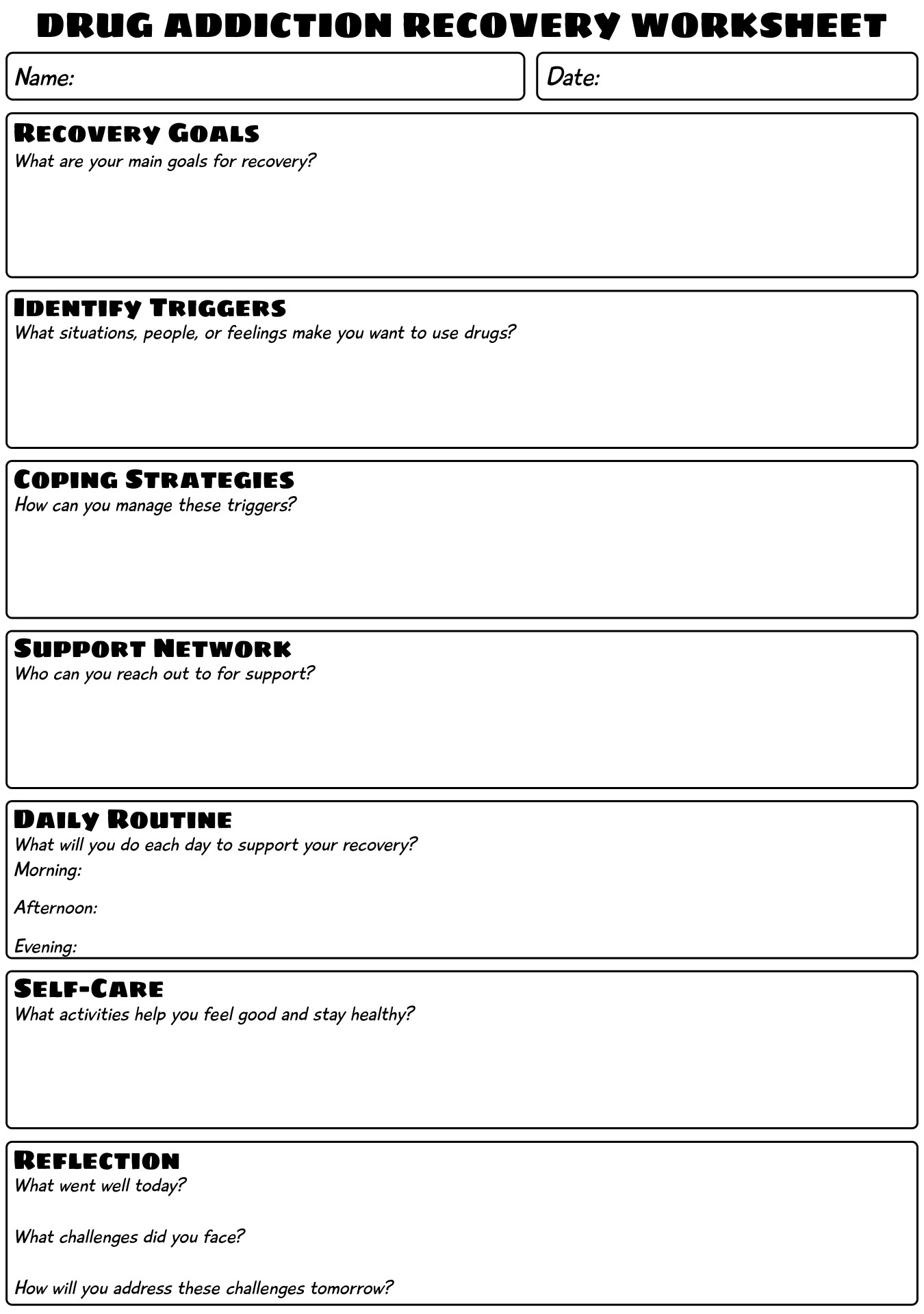 18 Substance Abuse Group Topic Worksheets Free PDF At Worksheeto 18 Substance Abuse Group Topic Worksheets Free PDF At Worksheeto