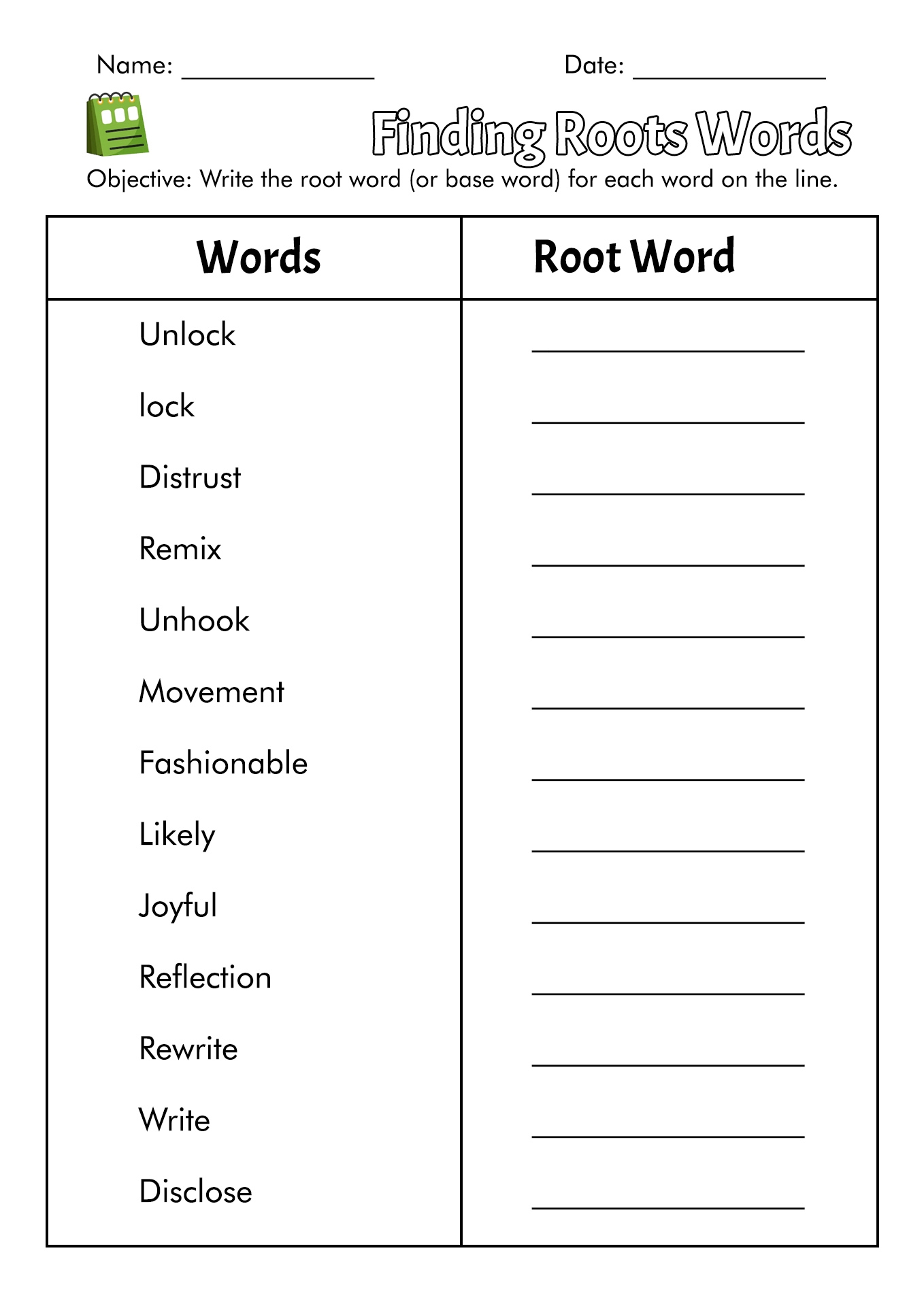 19 Free Printable Prefix Worksheets 4th Grade Free PDF At Worksheets Library