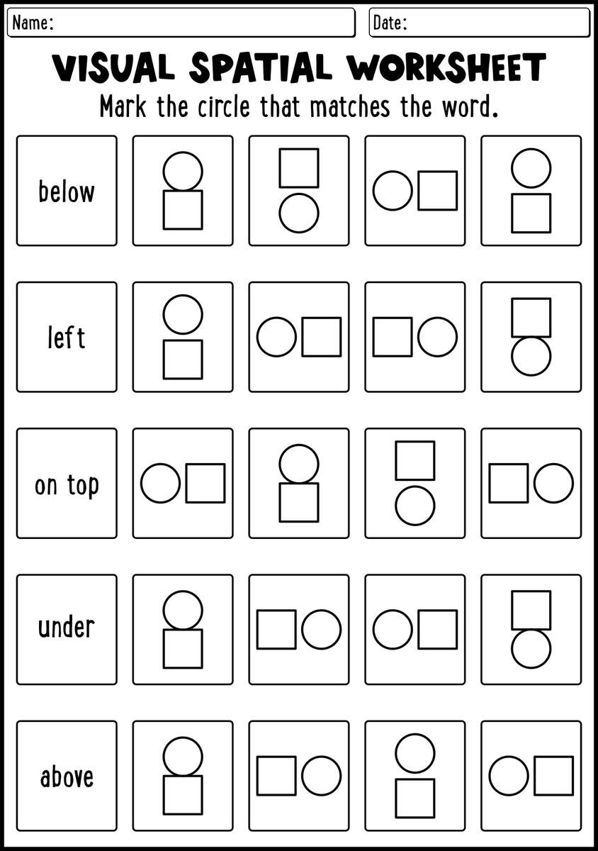 19 Occupational Therapy Visual Perceptual Worksheets Free PDF At Worksheeto Therapy Worksheet