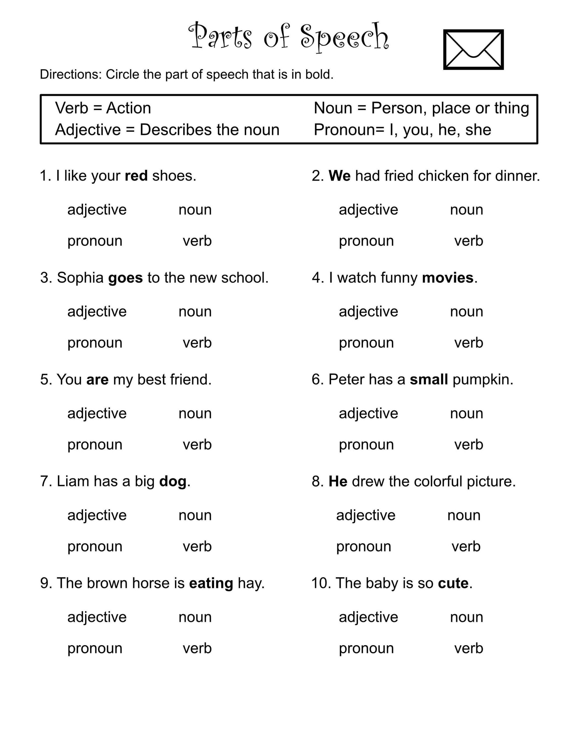 1st Through 3rd Grade Parts Of Speech Worksheets Verbs Nouns Adjectives Pronouns Printable Etsy Sweden 1st Through 3rd Grade Parts Of Speech Worksheets Verbs Nouns Adjectives Pronouns Printable Etsy Sweden