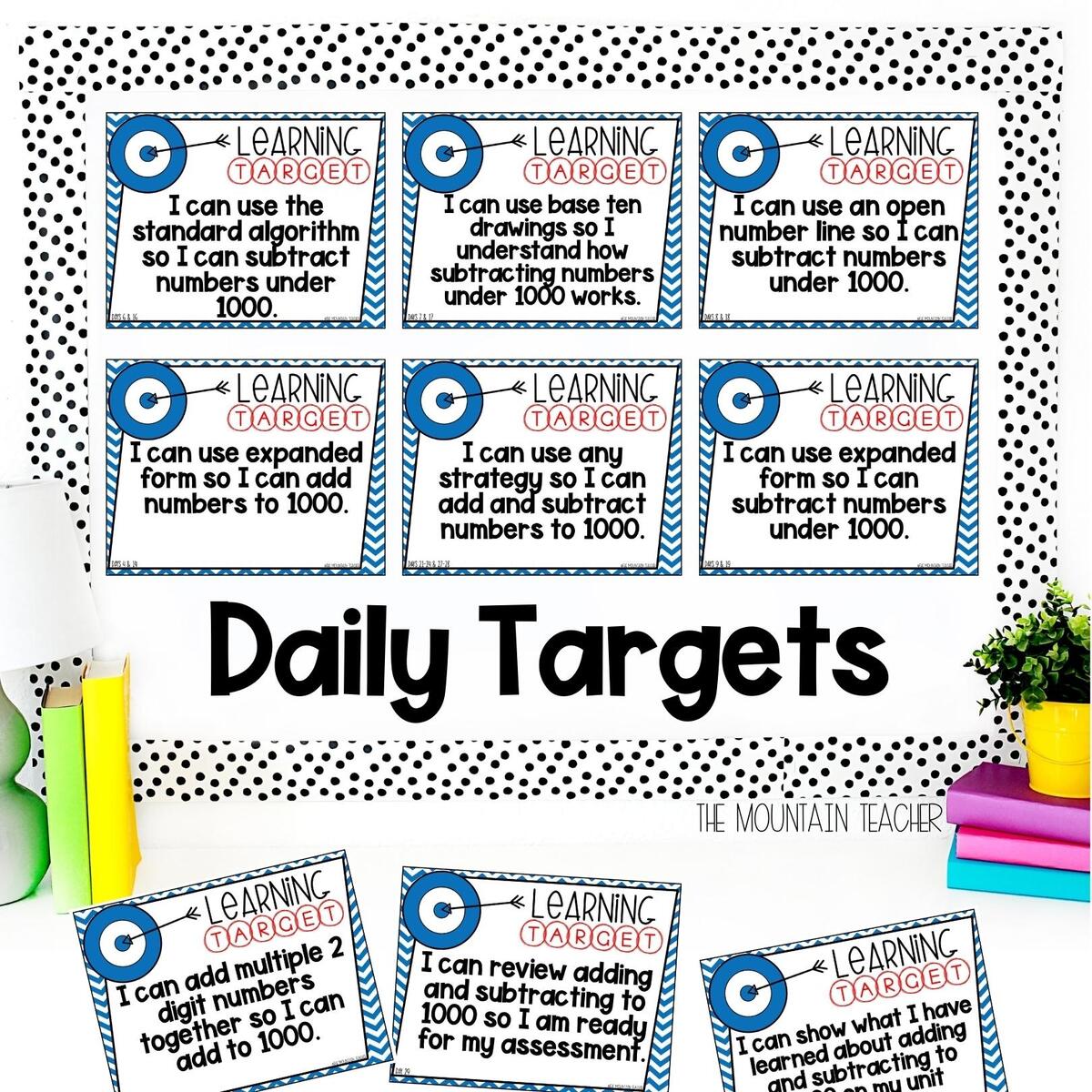 2 And 3 Digit Addition And Subtraction Worksheets For 2nd Grade Math Curriculum The Mountain Teacher