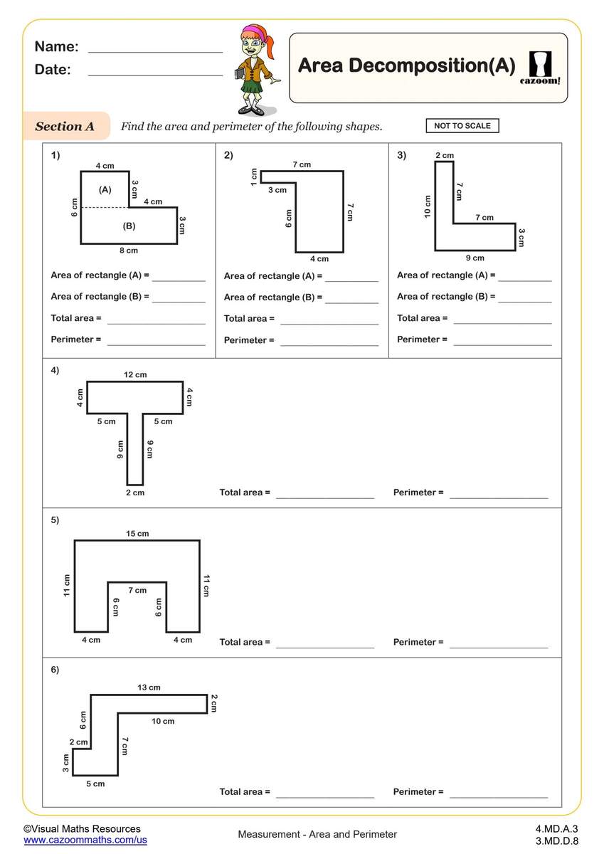 3 OA D 8 Worksheets Printable 3rd Grade Math Worksheets Cazoom Math
