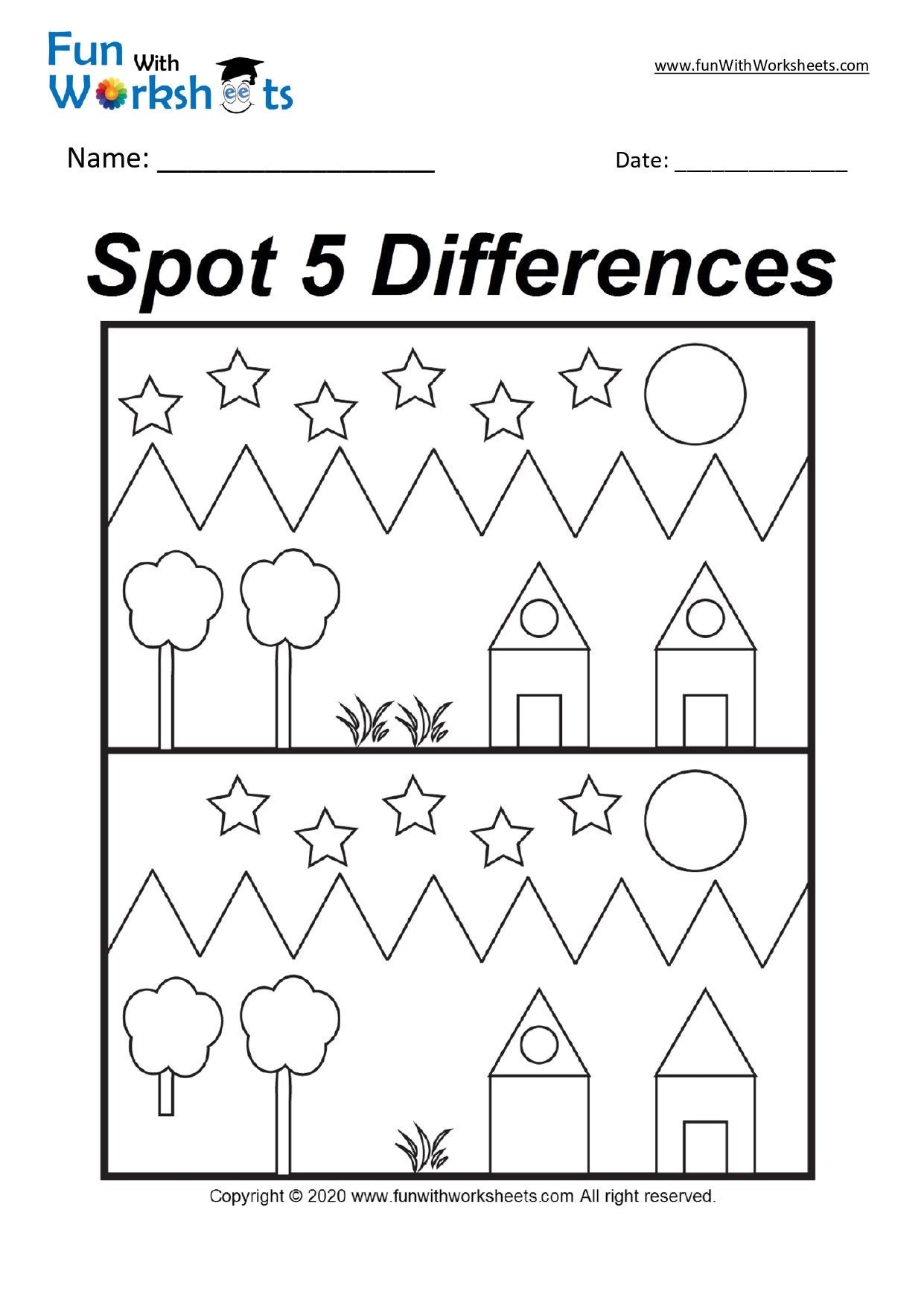 Spot The Difference Puzzle Black And White Stock Photos Images Page 2 Alamy