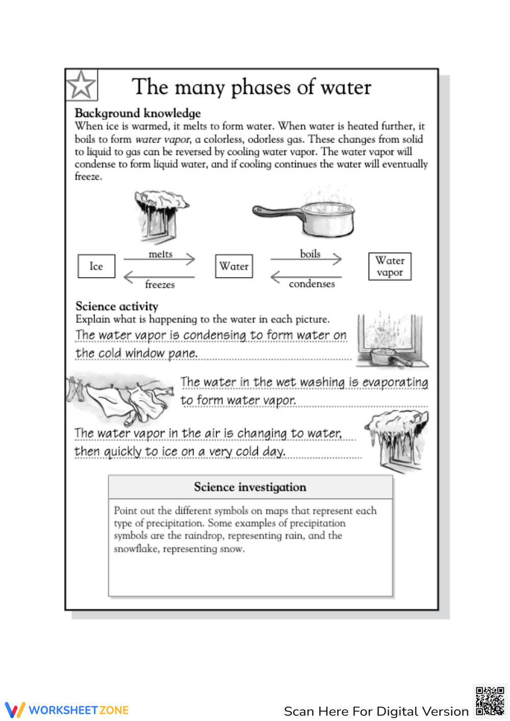 4th Grade Water Worksheets Printable 4th Grade Water Worksheets Printable