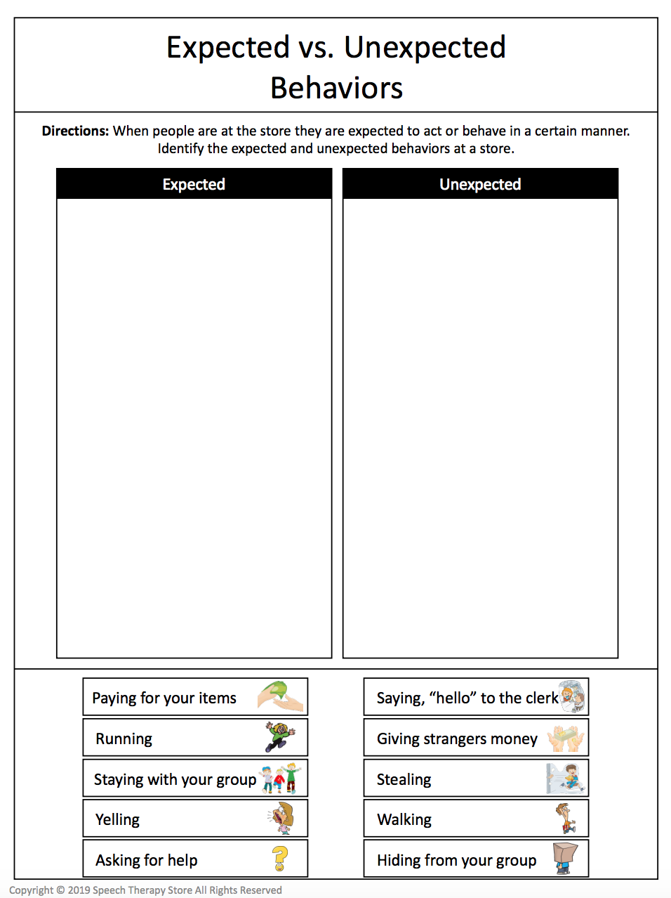 7 Free Community Outings Printables Life Skills Speech Therapy Store 7 Free Community Outings Printables Life Skills Speech Therapy Store