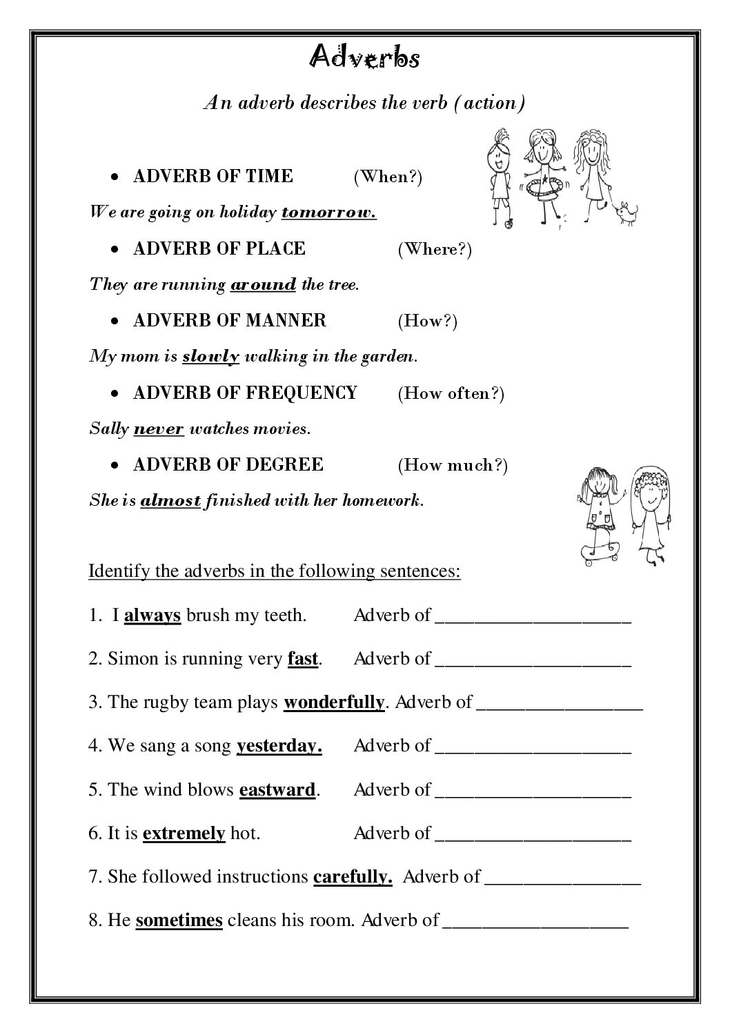 Adverbs Worksheet Teacha Worksheets Library Adverbs Worksheet Teacha Worksheets Library