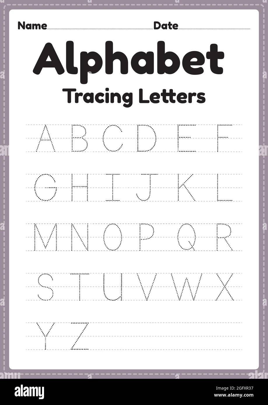 Free Letter A Alphabet Learning Worksheet For Preschool