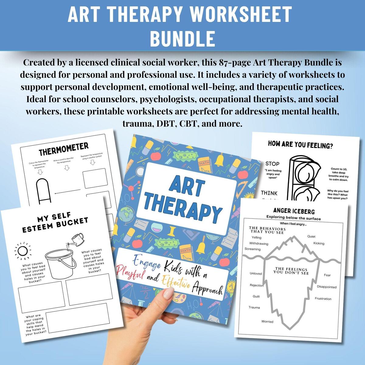 Art Therapy Worksheets For Mental Health School Counselors Therapists And Psychologists Anxiety Self Esteem And Confidence DBT CBT Trauma Etsy Israel Art Therapy Worksheets For Mental Health School Counselors Therapists And Psychologists Anxiety Self Esteem And Confidence DBT CBT Trauma Etsy Israel