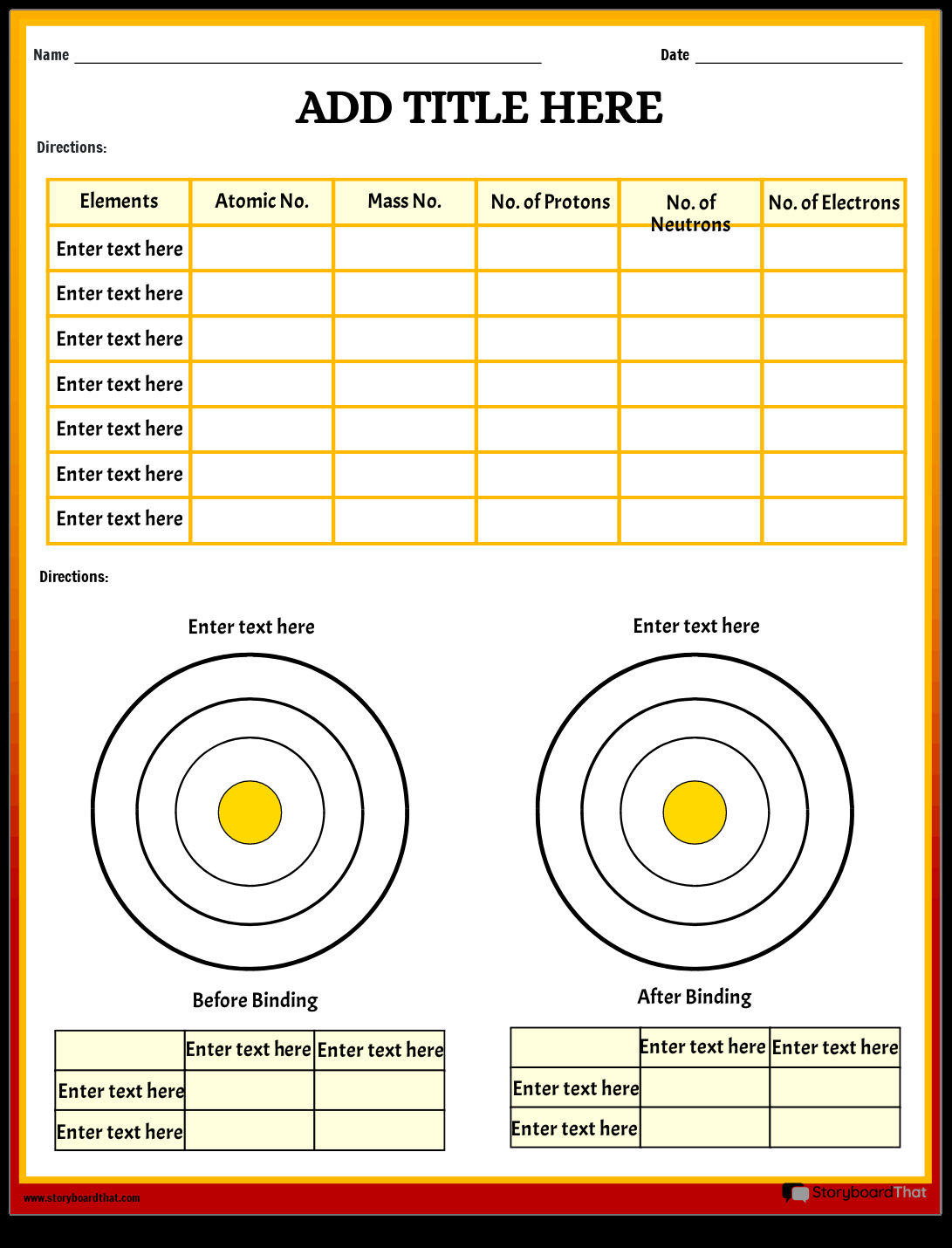 Atoms Molecules Worksheets Free Science Tools Matter Notes And Questions By Mr D And Science TPT