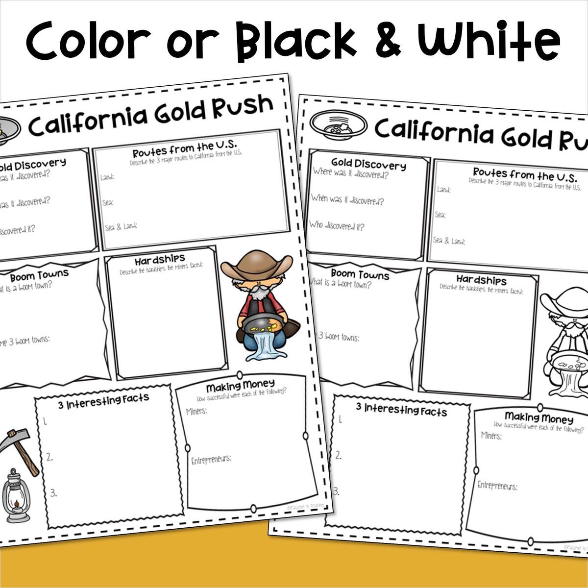 The Klondike Gold Rush Reading Passage And Assessment Classful