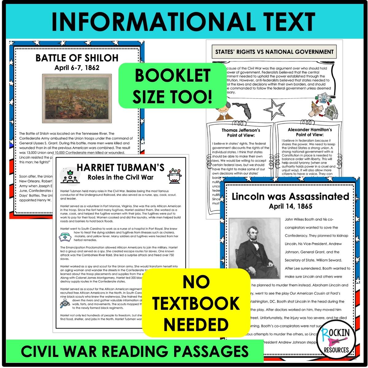 CIVIL WAR UNIT The Civil War Digital Printable GOOGLE Rockin Resources CIVIL WAR UNIT The Civil War Digital Printable GOOGLE Rockin Resources