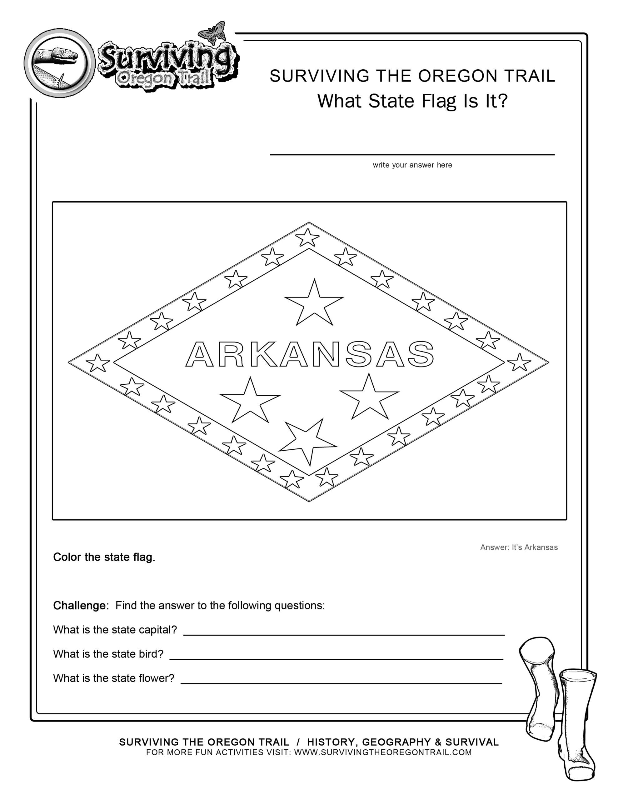 Coloring Page State Flag Arkansas Printable Worksheet Surviving Worksheets Library Free Arkansas Coloring Pages Stevie Doodles Worksheets Library