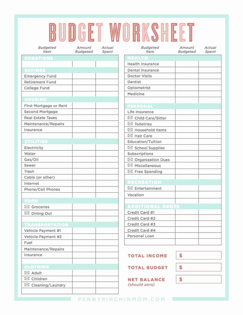 Dave Ramsey Printable Budget Template Printable Templates Free Worksheets Library Dave Ramsey Budget Forms Download Create Edit Fill And Print
