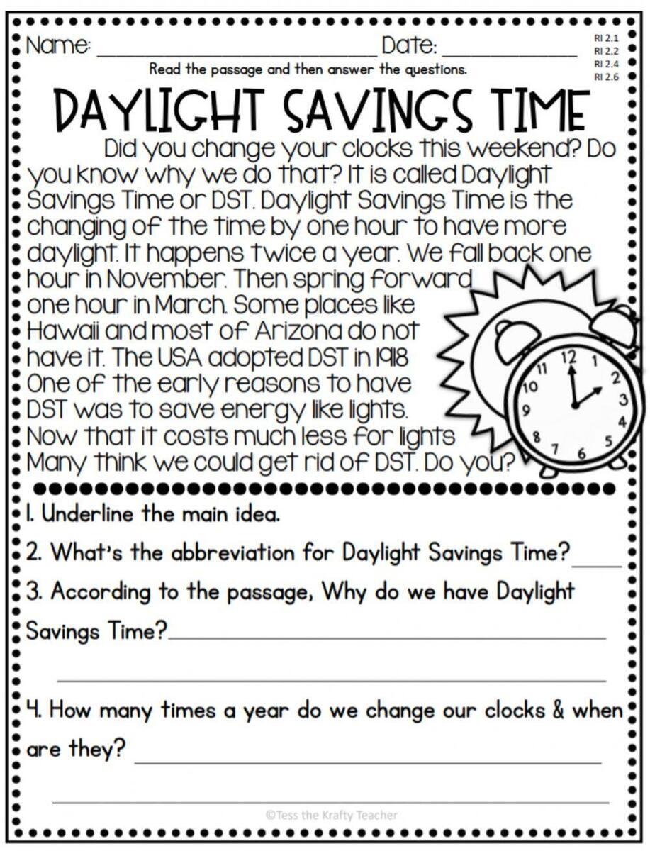 Daylight Savings Time Online Exercise For Worksheets Library Daylight Savings Time Online Exercise For Worksheets Library