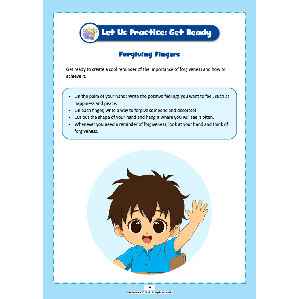 Delight Kids Through Forgiveness Life Skills Workbook