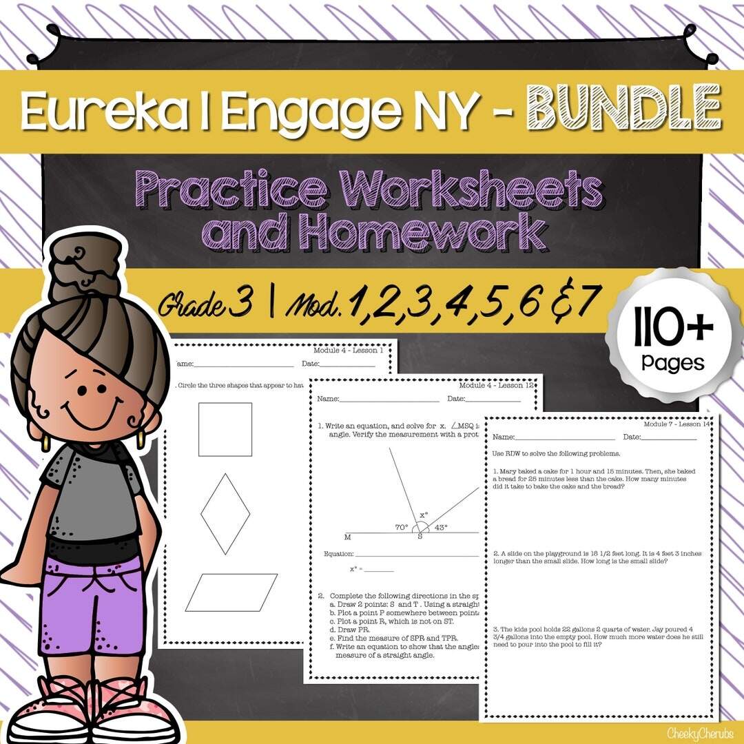 Eureka Math Engage NY Extra Worksheets For 3rd Grade BUNDLE All Modules Etsy Hong Kong Eureka Math Engage NY Extra Worksheets For 3rd Grade BUNDLE All Modules Etsy Hong Kong