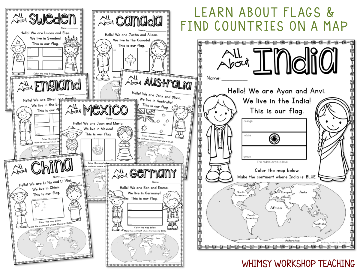 Free Christmas Around The World Worksheet