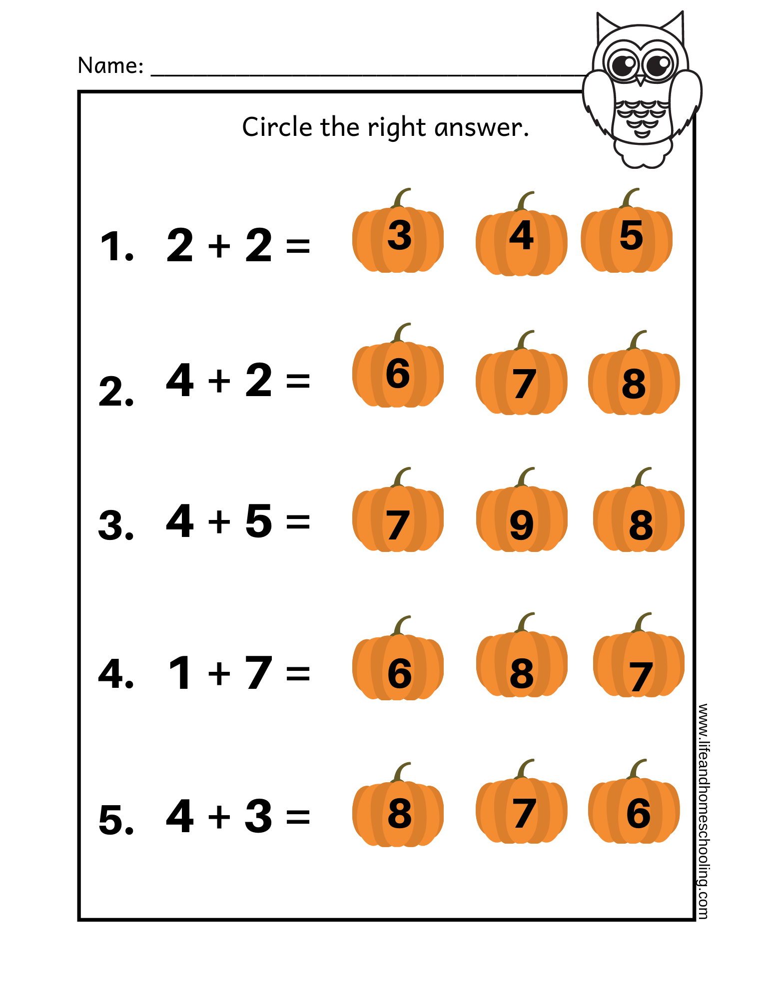 Fall Themed Kinder 2nd Grade Math Add Subtract Made By Teachers 2nd Grade Addition Worksheets Superstar Worksheets