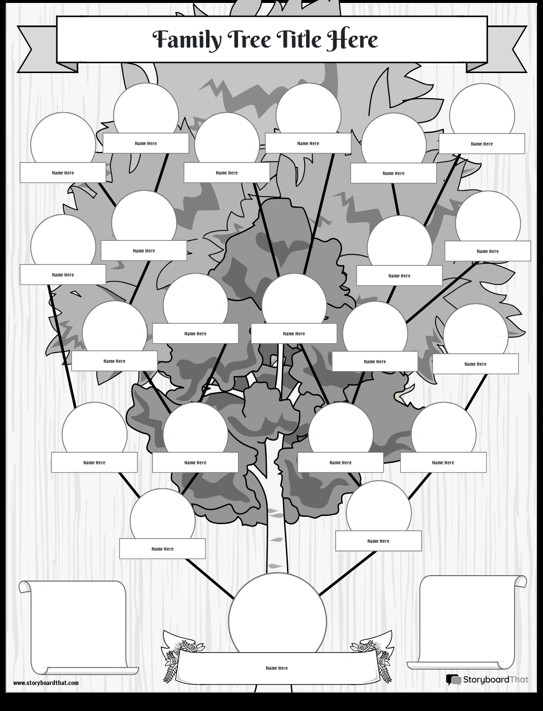 Family Tree Maker Free Templates By Storyboard That Family Tree Maker Free Templates By Storyboard That
