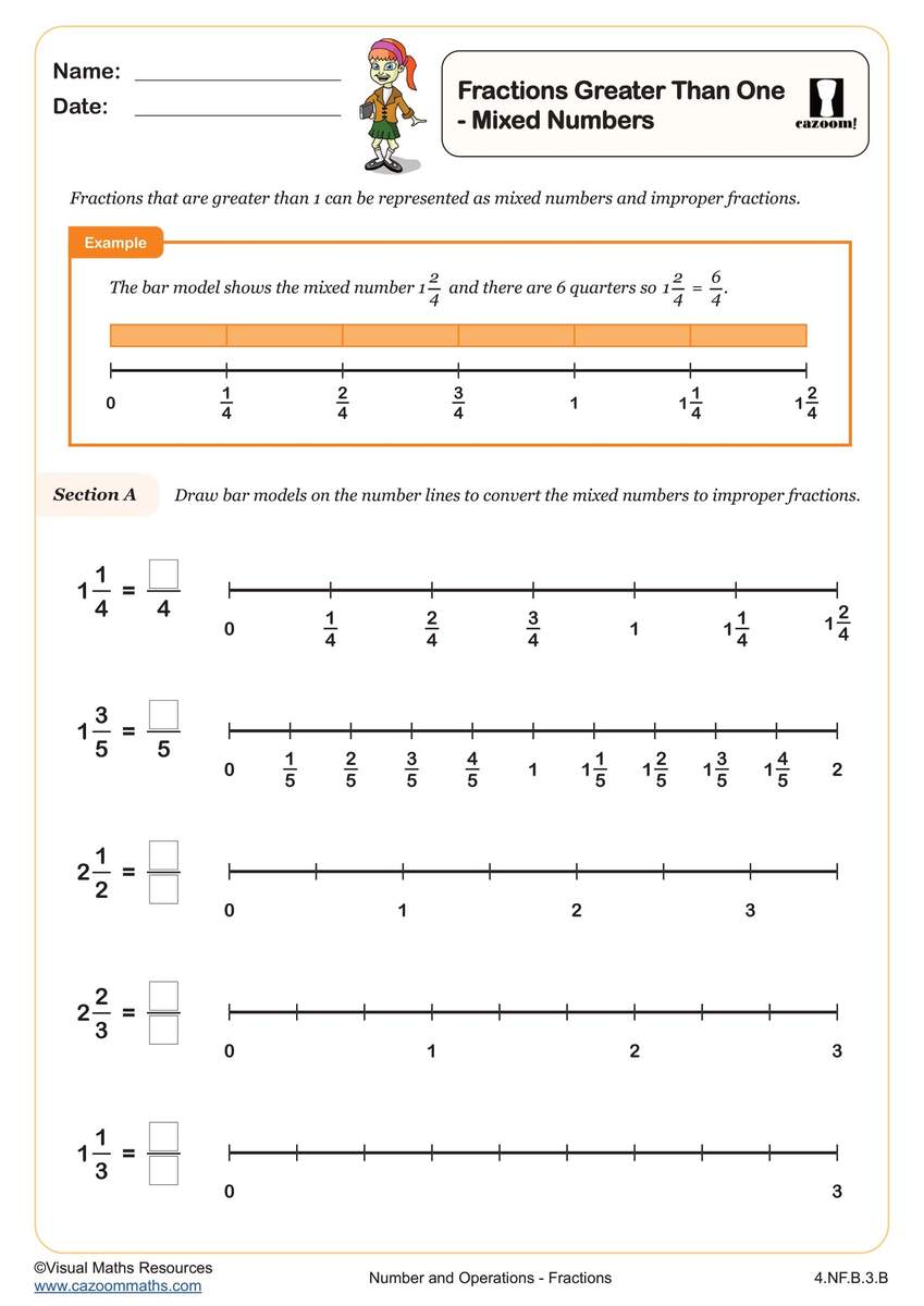 Worksheets For Fraction Addition