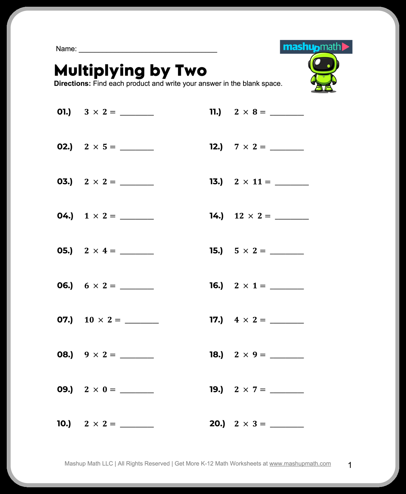 Free Printable 2nd Grade Math Worksheets Canva