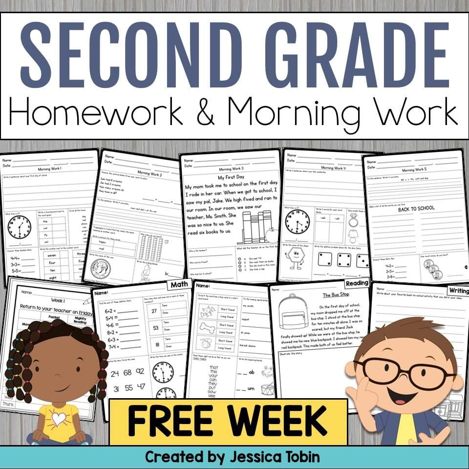 April Morning Work 2nd Grade Made By Teachers