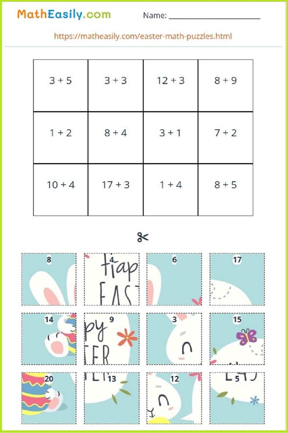 Number Fill In Puzzles