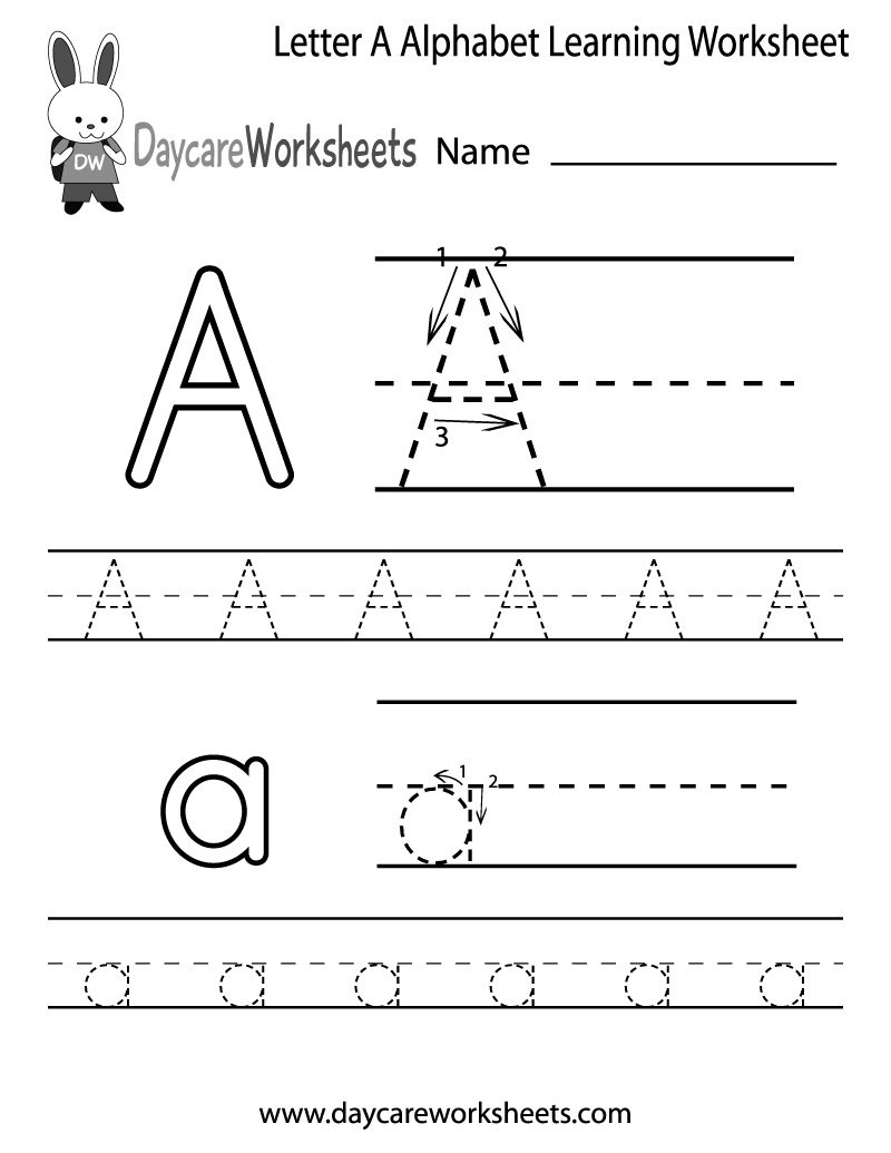 Free Letter A Worksheets For Preschool Kindergarten Fun With Mama