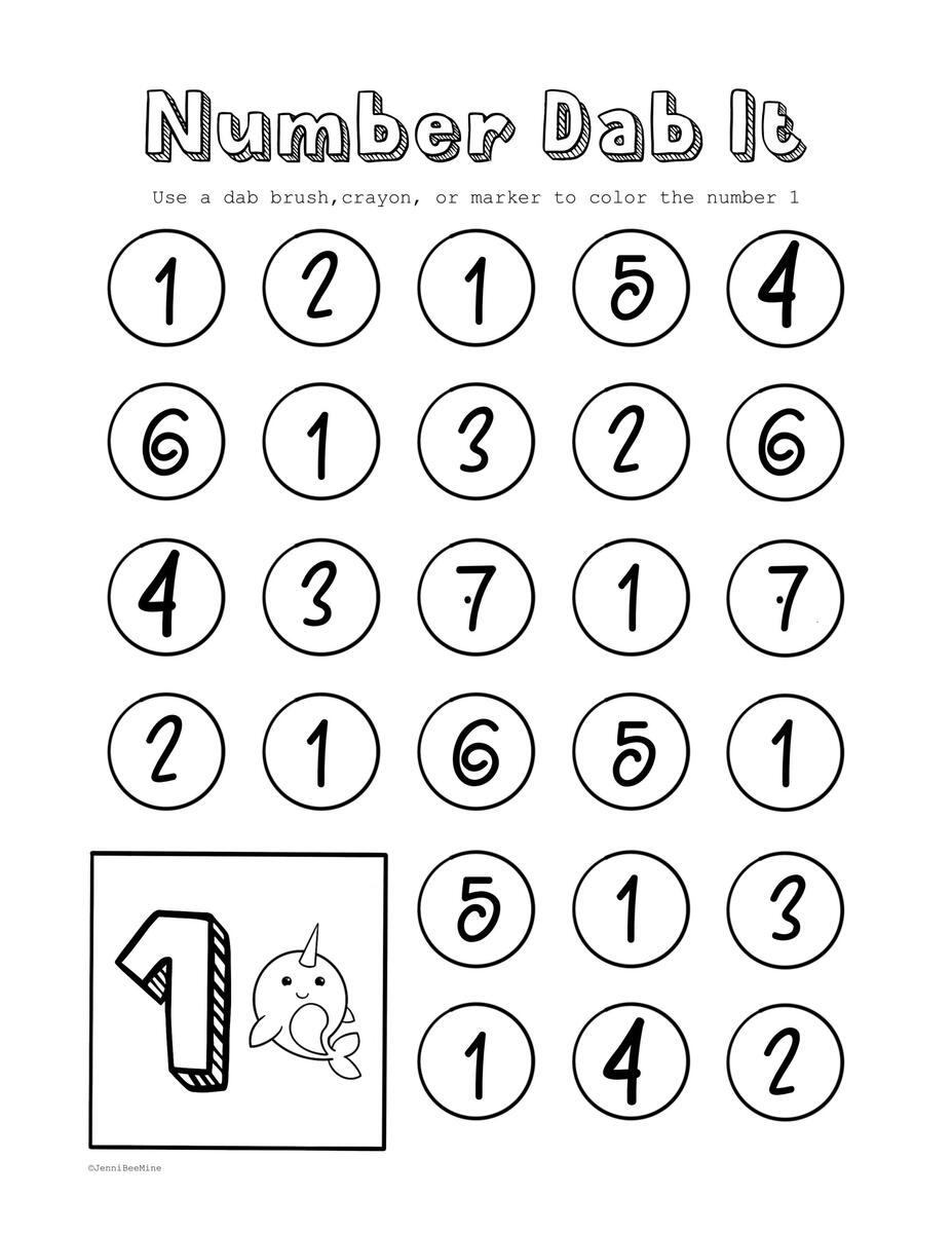 Help Your Kids Learn Numbers With 1 10 Number Tracing Prek Worksheets Made By Teachers