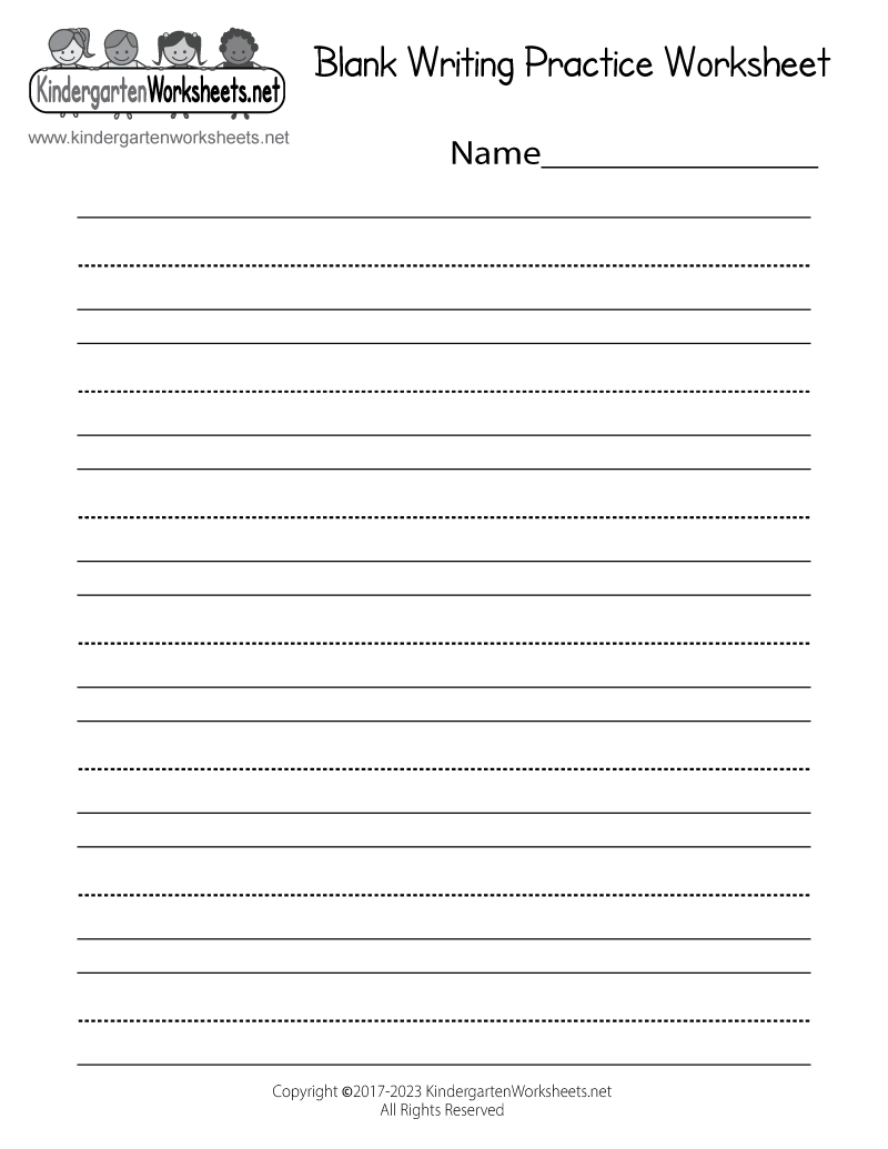 Free Printable Blank Writing Practice Worksheet Tracing Shapes Worksheet For Kindergarten And Preschool Kids For Handwriting Practice And Educational Activities In A Printable Page Illustration Stock Vector Image Art Alamy