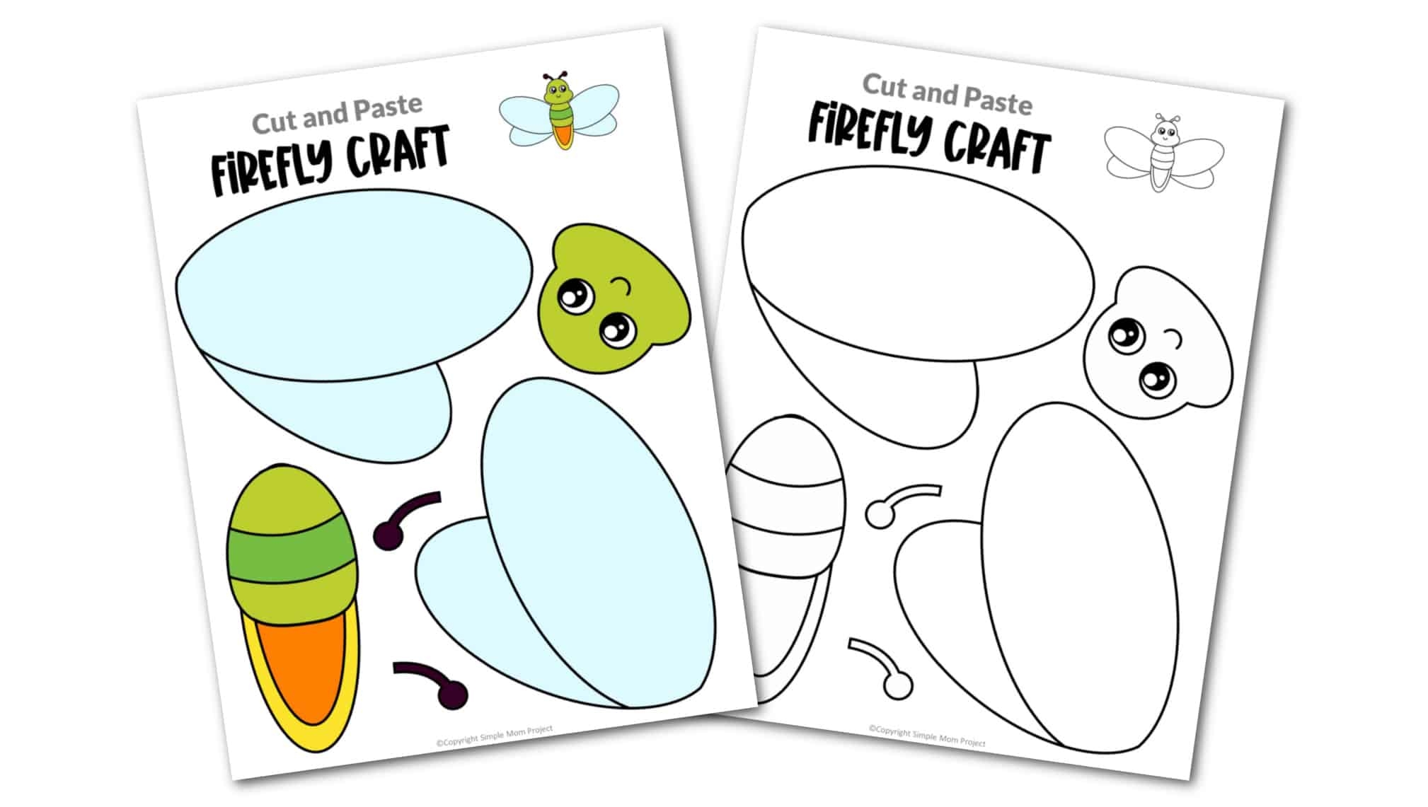 Free Printable Firefly Craft Template Simple Mom Project Free Printable Firefly Craft Template Simple Mom Project