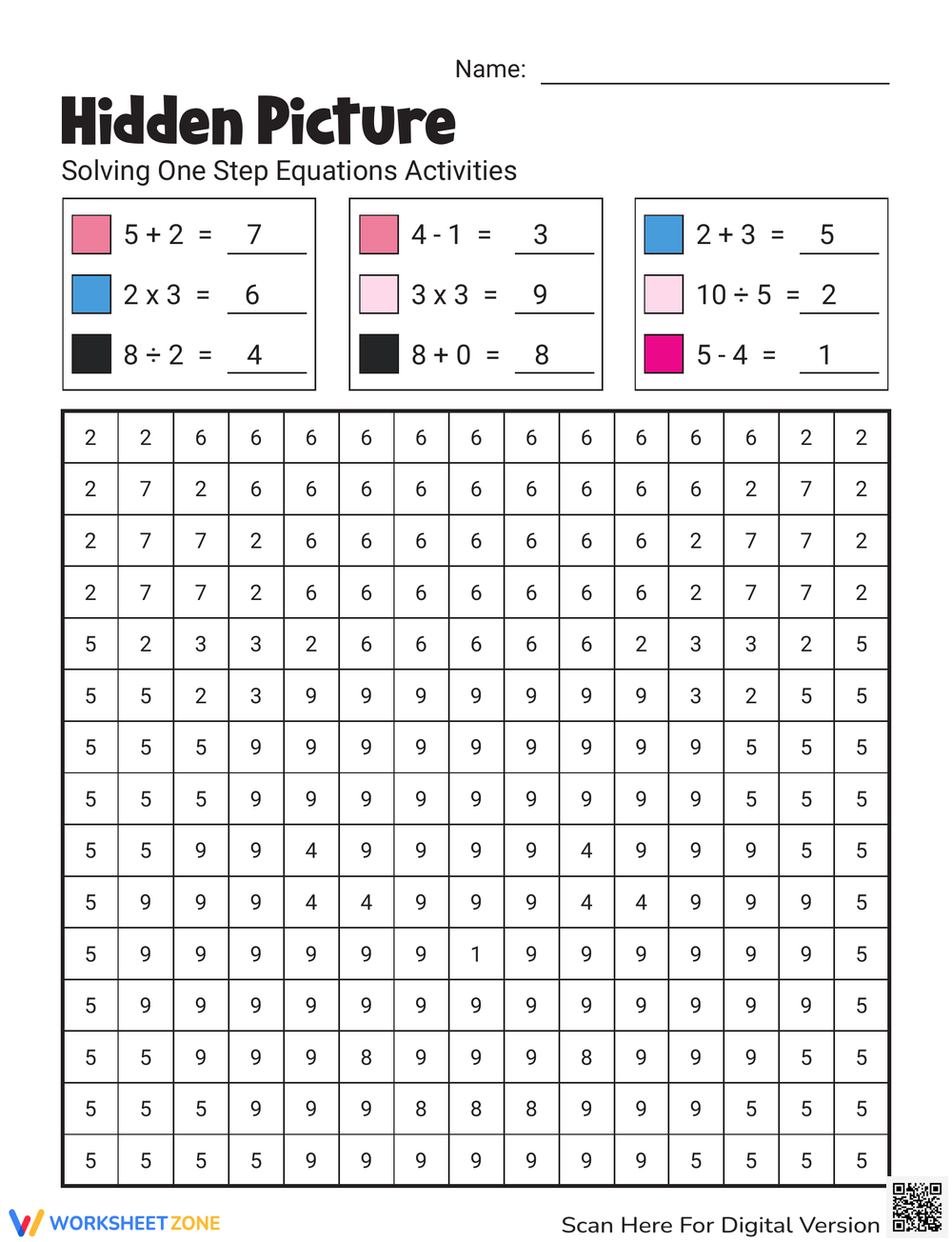Emoji Mystery Picture Color By Number Back To School Math Addition Made By Teachers