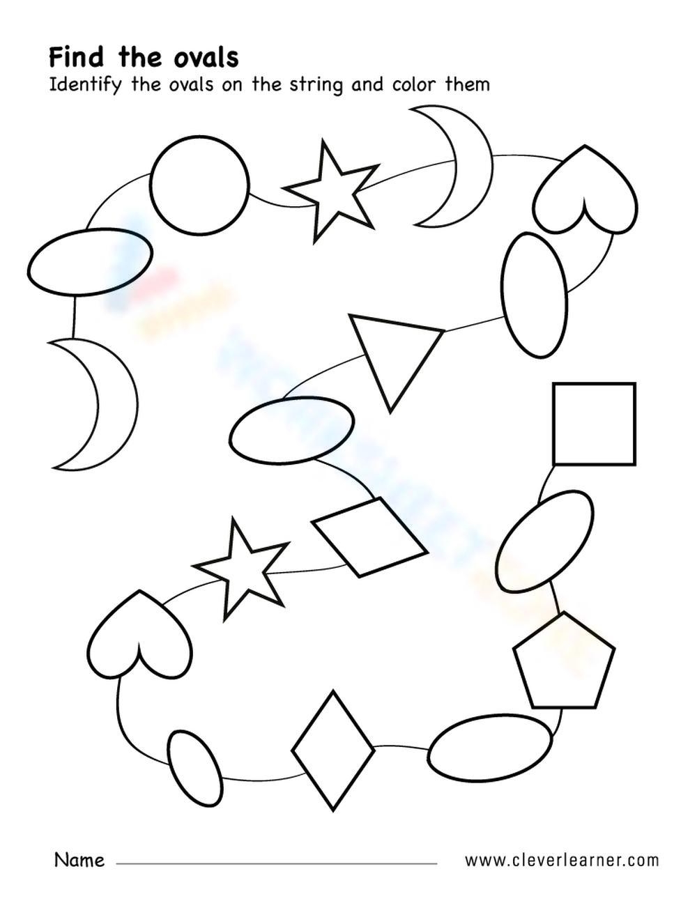 Free Printable Oval Worksheets For Preschool Worksheets Library Free Printable Oval Worksheets For Preschool Worksheets Library