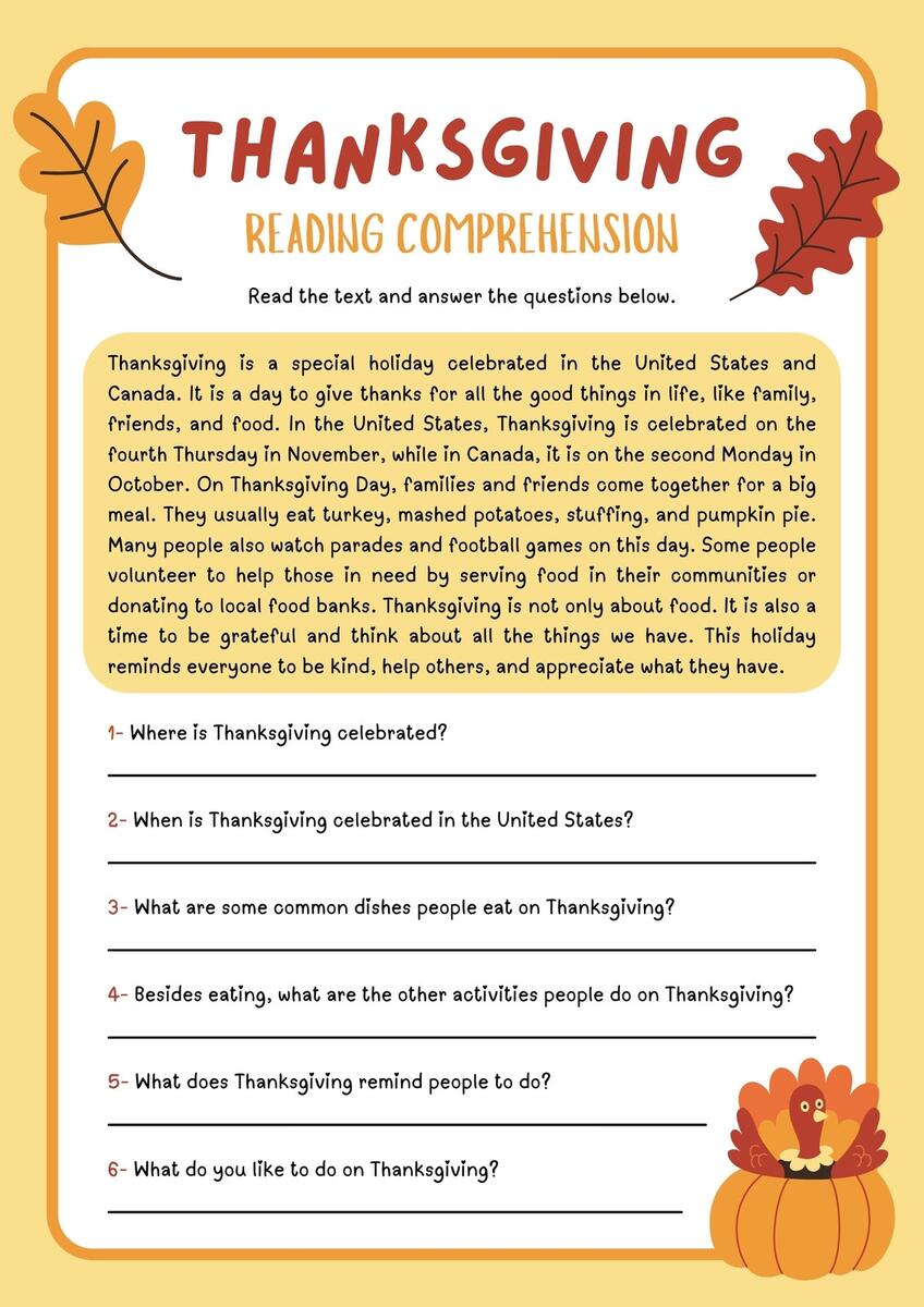 Fun Thanksgiving Activity Pages For Kids Free Printable Teaching Mama