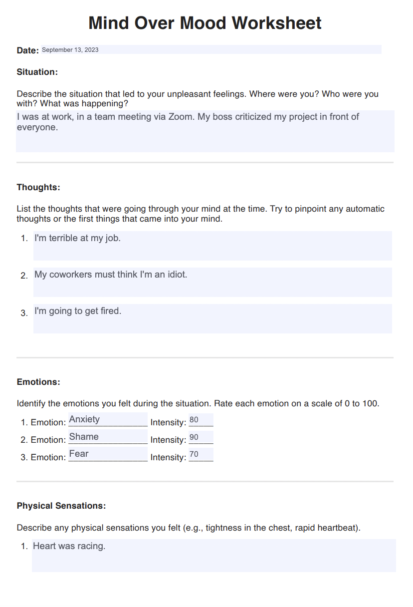 Free Thoughts And Mood Worksheet Download Free Thoughts And Mood Worksheet Png Images Free Worksheets On Clipart Library Identifying And Rating Moods A Psychology Guide