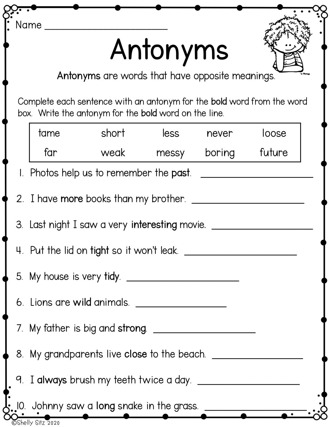 Fun Activities For Teaching Antonyms And Synonyms Second Grade Teaching Blog Synonyms And Antonyms Grammar Worksheet For Grade 2 Made By Teachers