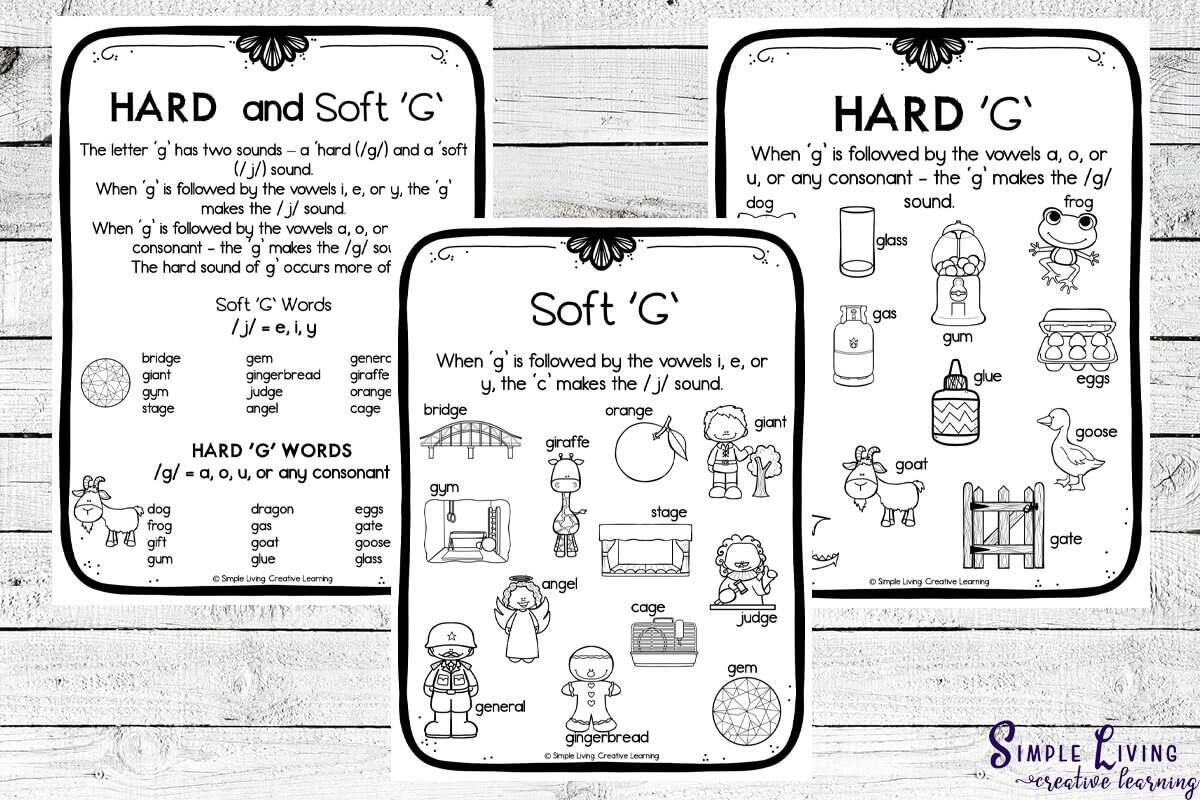 Phonics Hard G And Soft G Worksheet Worksheets Library