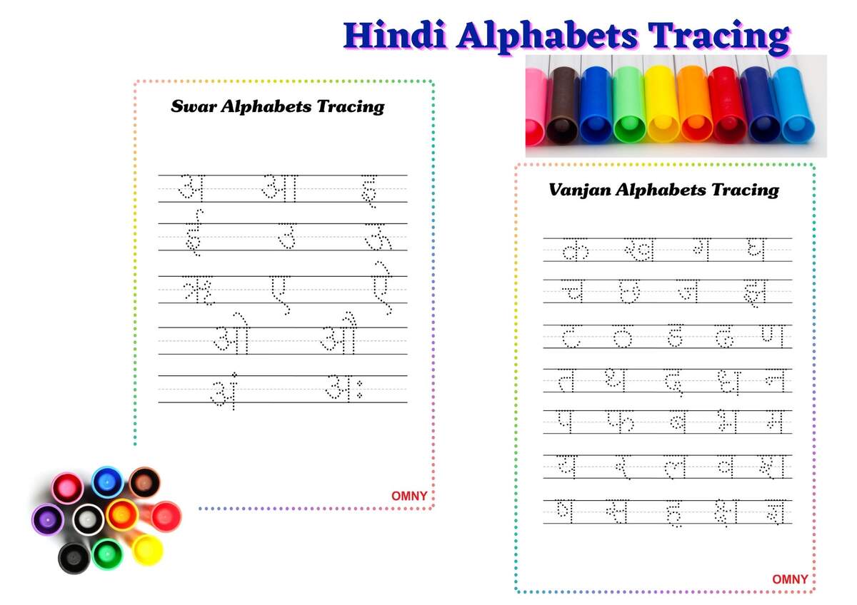 Learn Hindi Alphabet Free Educational Resources I Know My ABC Inc