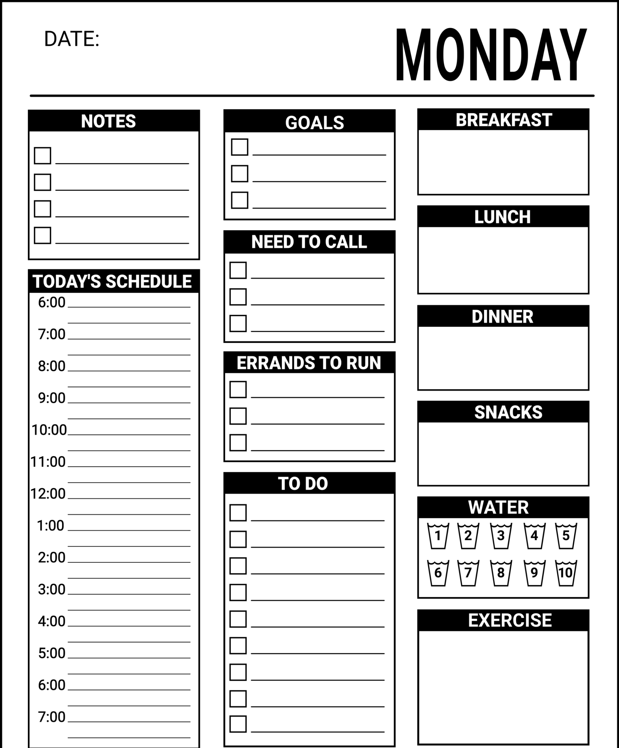 15 Free Time Management Worksheet For Students Adults