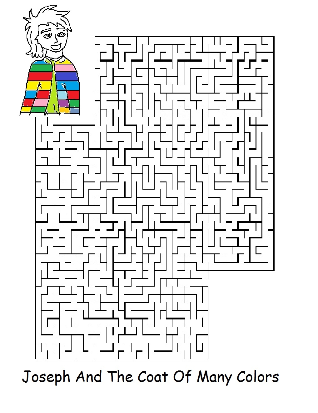 Joseph And The Coat Of Many Colors Sunday School Lesson