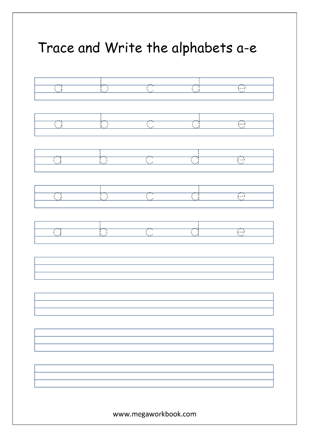 Kindergarten Alphabet Worksheets Free Printable Alphabet Worksheets Alphabet Writing Worksheets Small Letters Lowercase MegaWorkbook Kindergarten Alphabet Worksheets Free Printable Alphabet Worksheets Alphabet Writing Worksheets Small Letters Lowercase MegaWorkbook