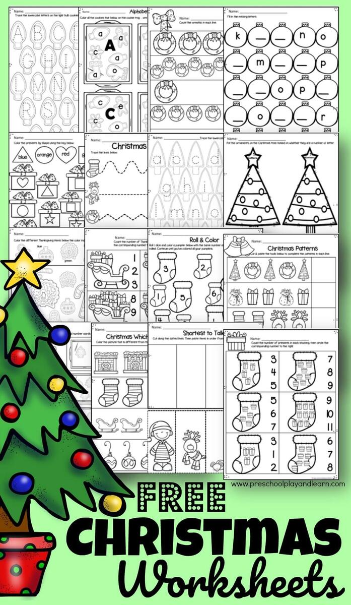 Kindergarten Christmas Worksheets Free Peggy Worksheets Kindergarten Christmas Worksheets Free Peggy Worksheets