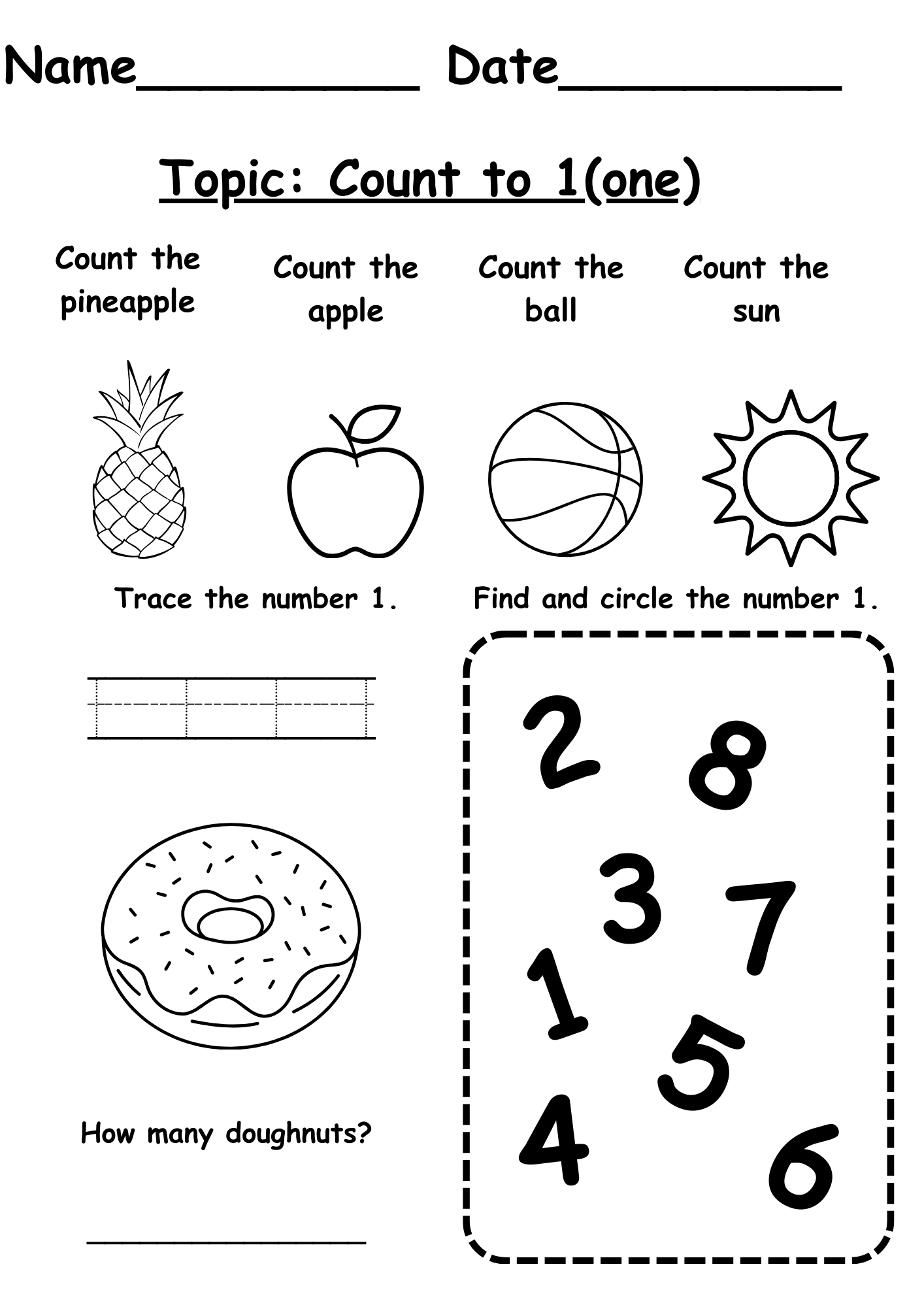 Learn The Numbers From 1 To 10 Learn The Numbers From 1 To 10