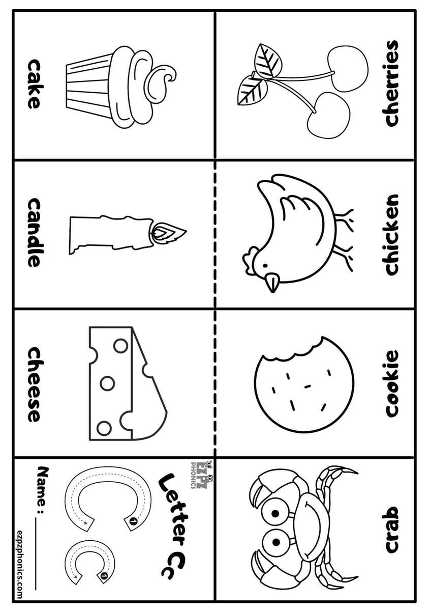 The Letter C Activities Worksheets Songs Best Videos