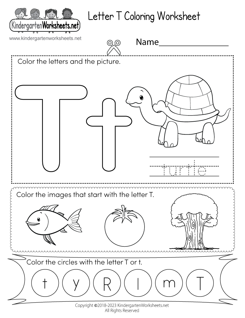 Letter T Coloring Worksheet Free Printable Digital PDF Free Alphabet Do A Dot Printables Worksheets Letter T Mermaid Themed Sly Spoon